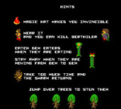Crystal Castles for Arcade - Game hints.