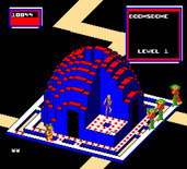 Crystal Castles for Arcade - Try to collect the last gem...