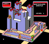 Crystal Castles for Arcade - Each castle has a different layout.