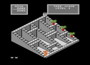 Crystal Castles for Atari 8-bit - Start of the second level...