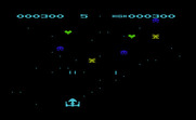 Space Phreeks for Commodore VIC-20 - Here come some attacking aliens!