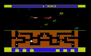 Spider City for Commodore VIC-20 - One opponent destroyed, more to go...
