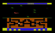 Spider City for Commodore VIC-20 - Shoot these things before they get you!