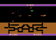 Spider City for Atari 8-bit - Found someone to rescue!