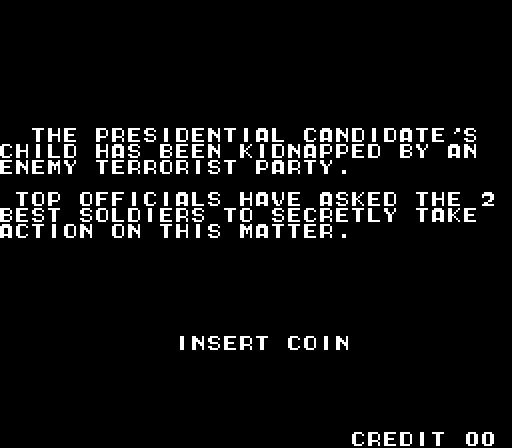 Ikari III: The Rescue Arcade Screenshot: The story so far...