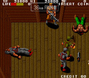 Ikari III: The Rescue for Arcade - I've been knocked down!