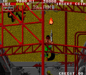 Ikari III: The Rescue for Arcade - Now I have a flame thrower!