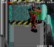 Ikari III: The Rescue for Arcade - Kicking opponents...
