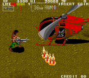 Ikari III: The Rescue for Arcade - You'll need to fight helicopters as well!