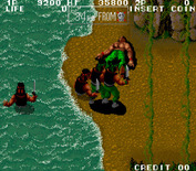 Ikari III: The Rescue for Arcade - I've been knocked out again...