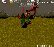 Ikari III: The Rescue for Arcade - Pick up weapons if you can, they make fighting easier...