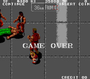 Ikari III: The Rescue for Arcade - Game over.