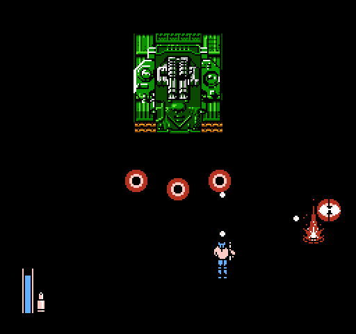 Ikari III: The Rescue NES / Famicom Screenshot: Fighting a giant tank!
