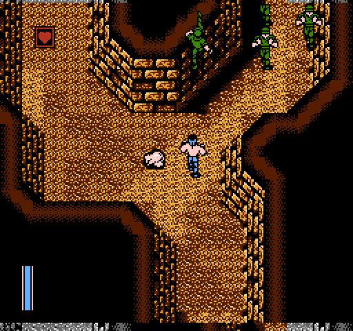 Ikari III: The Rescue NES / Famicom Screenshot: Hmm, which route should I take?