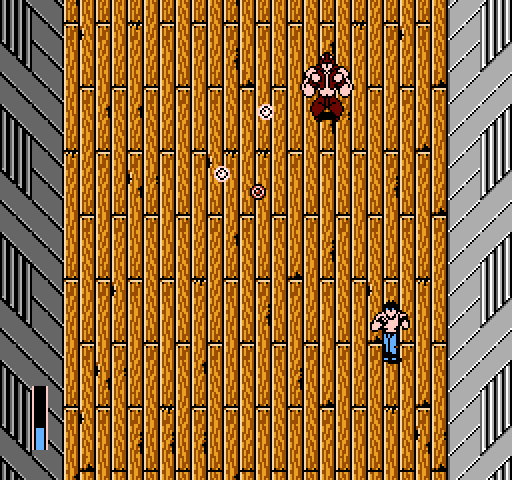 Ikari III: The Rescue NES / Famicom Screenshot: An end of level boss!