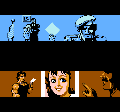 Ikari III: The Rescue NES / Famicom Screenshot: Game introduction.