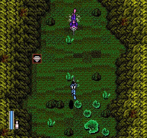 Ikari III: The Rescue NES / Famicom Screenshot: Collect diamonds in this underwater mission!