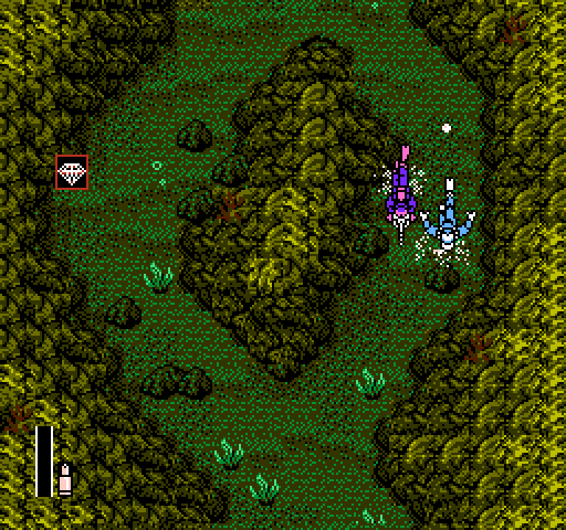 Ikari III: The Rescue NES / Famicom Screenshot: I've been hit!