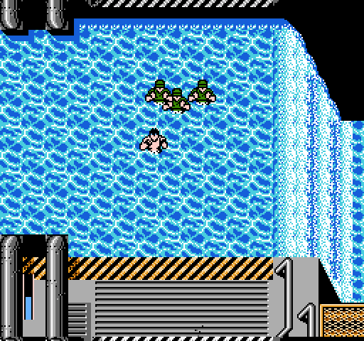 Ikari III: The Rescue NES / Famicom Screenshot: Uh oh, here comes trouble!