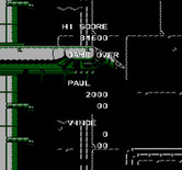 Ikari III: The Rescue for NES / Famicom - Game over.