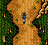 Ikari III: The Rescue for NES / Famicom - Game start.