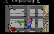 Ikari III: The Rescue for IBM PC/Compatibles - Oof, I'm knocked down...