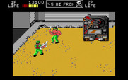 Ikari III: The Rescue for IBM PC/Compatibles - Steal the gun in order to shoot that tank!
