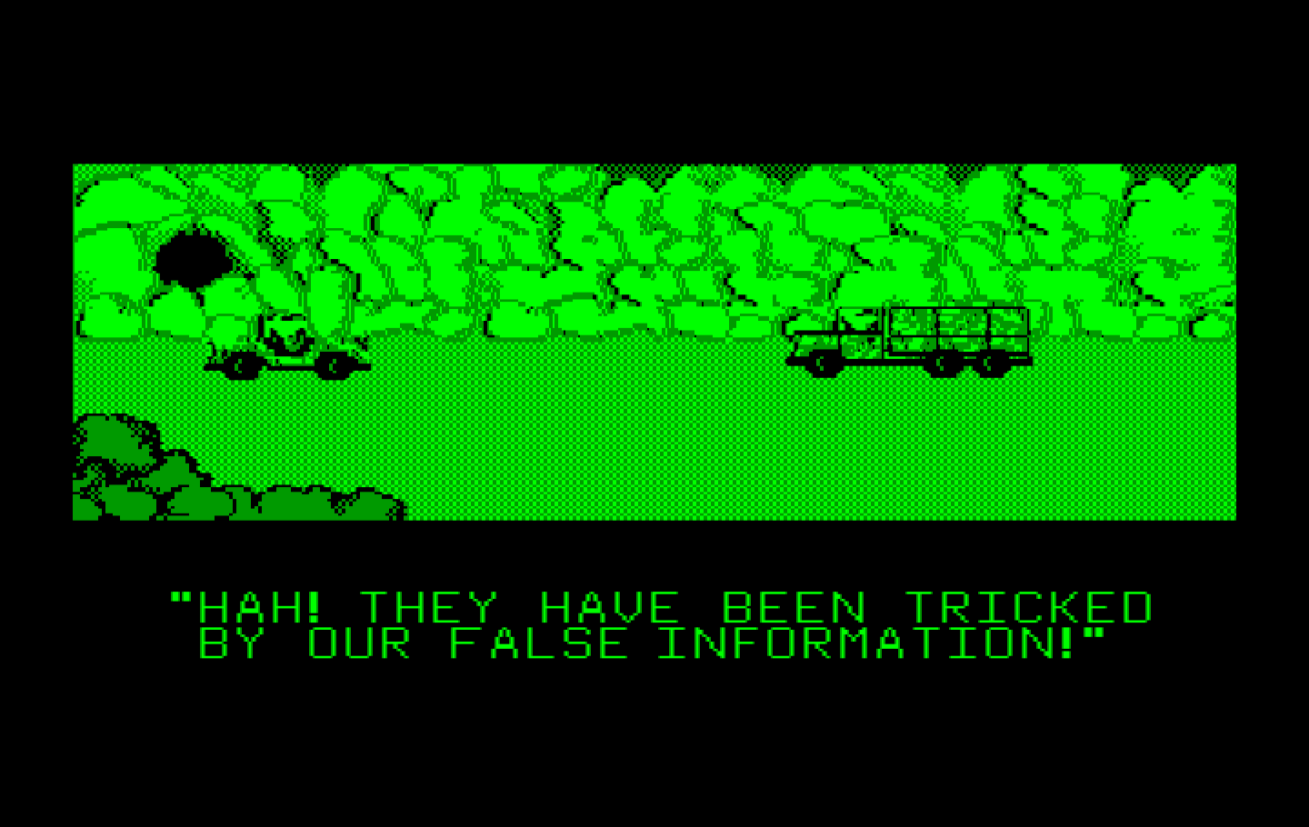 Ikari III: The Rescue IBM PC/Compatibles Screenshot: Game introduction.