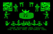 Ikari III: The Rescue for IBM PC/Compatibles - Game over.