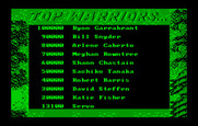 Ikari III: The Rescue for IBM PC/Compatibles - High scores.