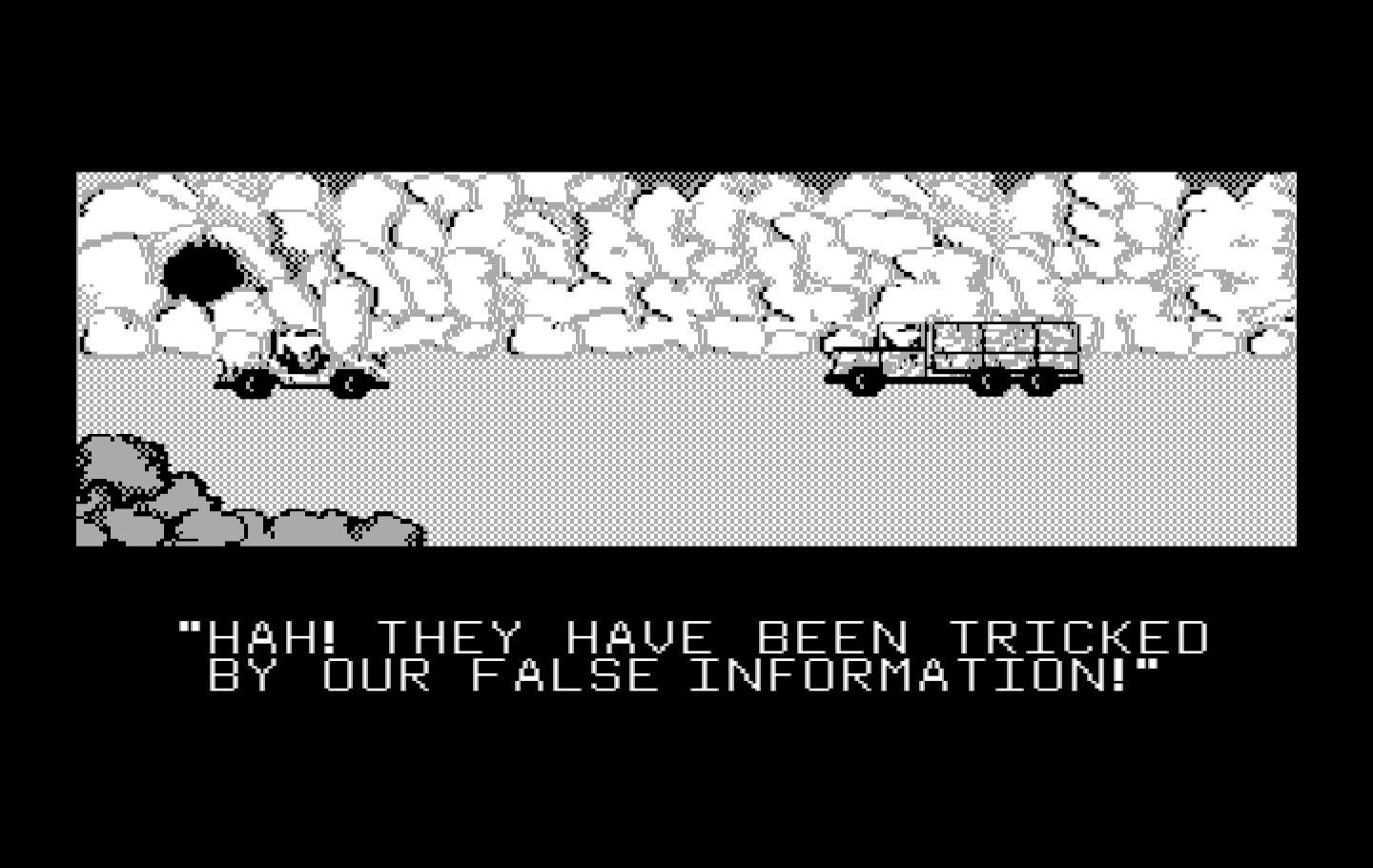 Ikari III: The Rescue IBM PC/Compatibles Screenshot: Game introduction.