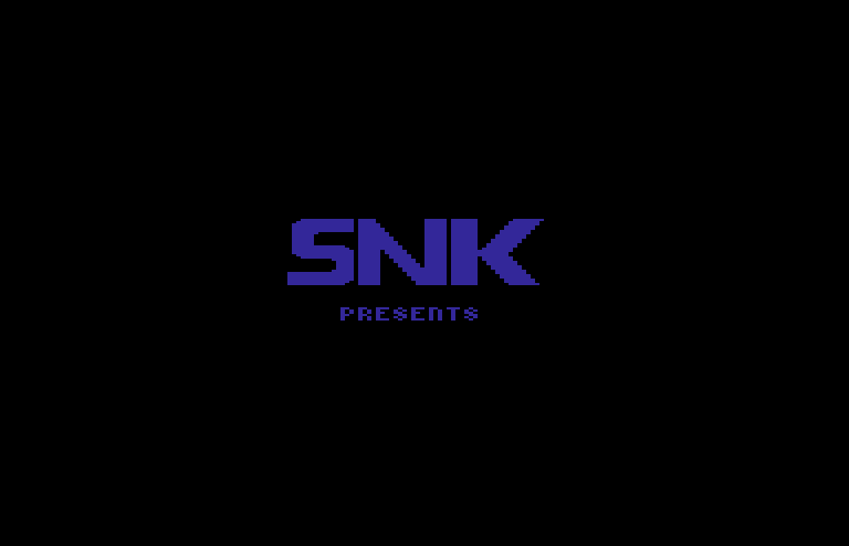 Ikari III: The Rescue Commodore 64 Screenshot: SNK presents...