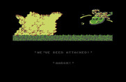 Ikari III: The Rescue for Commodore 64 - Mission almost accomplished...an attack means there's a few more levels to go...