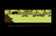 Ikari III: The Rescue for Commodore 64 - Game introduction.