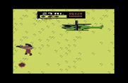 Ikari III: The Rescue for Commodore 64 - Helicopters attack too...