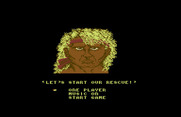 Ikari III: The Rescue for Commodore 64 - Select game options.