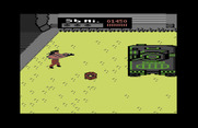 Ikari III: The Rescue for Commodore 64 - It's me against a tank!