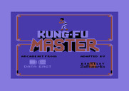 Kung-Fu Master for Commodore 64 - Title screen.
