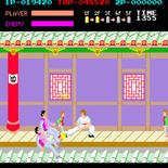 Kung-Fu Master for Arcade - Kicking opponents...