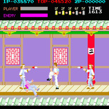 Kung-Fu Master for Arcade - Two knife throwers at once? Hardly seems fair!
