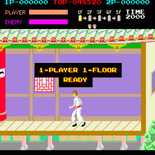 Kung-Fu Master for Arcade - Floor 1 start.