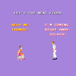 Kung-Fu Master for Arcade - A brief intermission before level 3 begins.