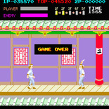 Kung-Fu Master for Arcade - Game over.
