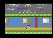 Kung-Fu Master for Atari 7800 - Ducking an attempted attack...