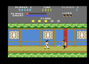 Kung-Fu Master for Atari 7800 - Fourth floor end of level boss...