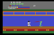 Kung-Fu Master for Atari 2600 - Fire breathing dragons appear now!