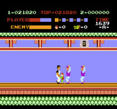 Kung-Fu Master for NES / Famicom - I'm caught and need to escape fast!