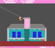 Elevator Action for Arcade - Entering the building...