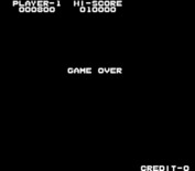 Elevator Action for Arcade - Game over.