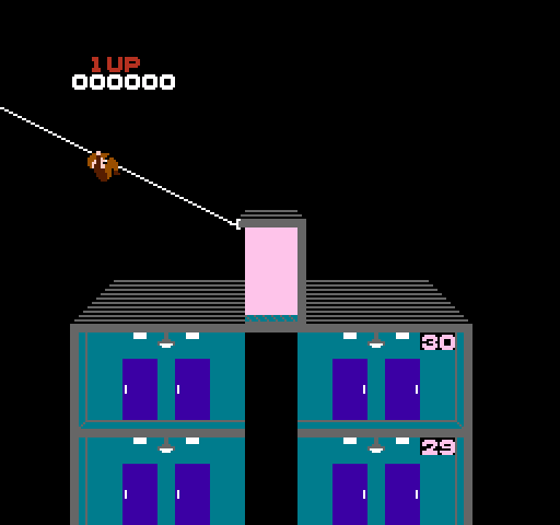 Elevator Action NES / Famicom Screenshot: Game start.